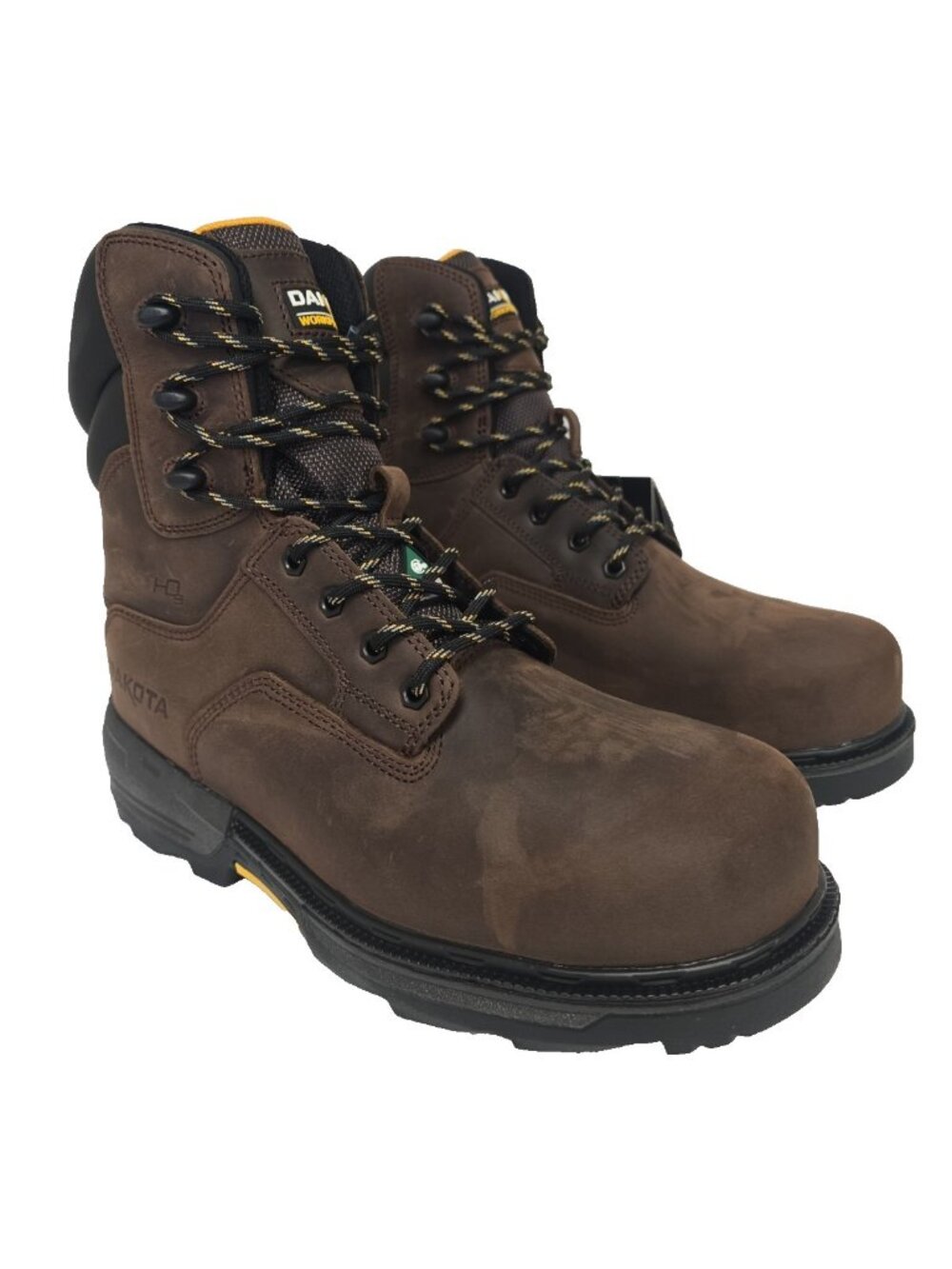 Dakota Men's 8800 8 Inch Composite Toe Composite Plate Work Boot Brown 10.5M